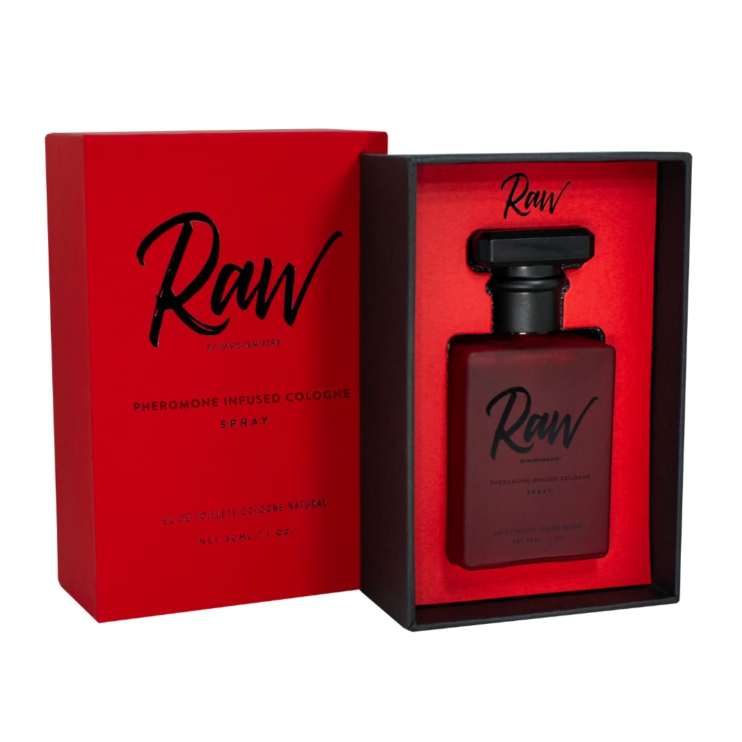 Raw Pheromone Infused Cologne for Men – Men's Cologne Spray Infused with Pheromones – Raw Perfume for Men with Feromonas – Perfume con Feromonas para Hombre