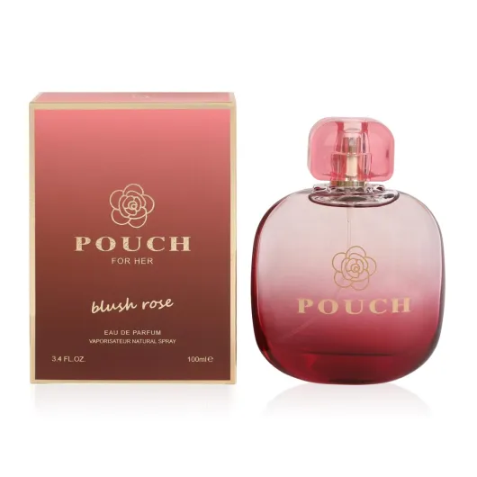 Pouch Blush Rose Spray Perfume Eau De Parfum For Women 100ML/3.4FL.OZ