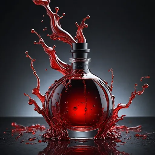 Blood concept ma and the art of avant garde red perfume