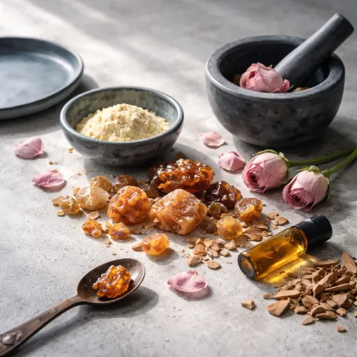 Amber rose scent in perfumery : a sensual dialogue between warmth and petals