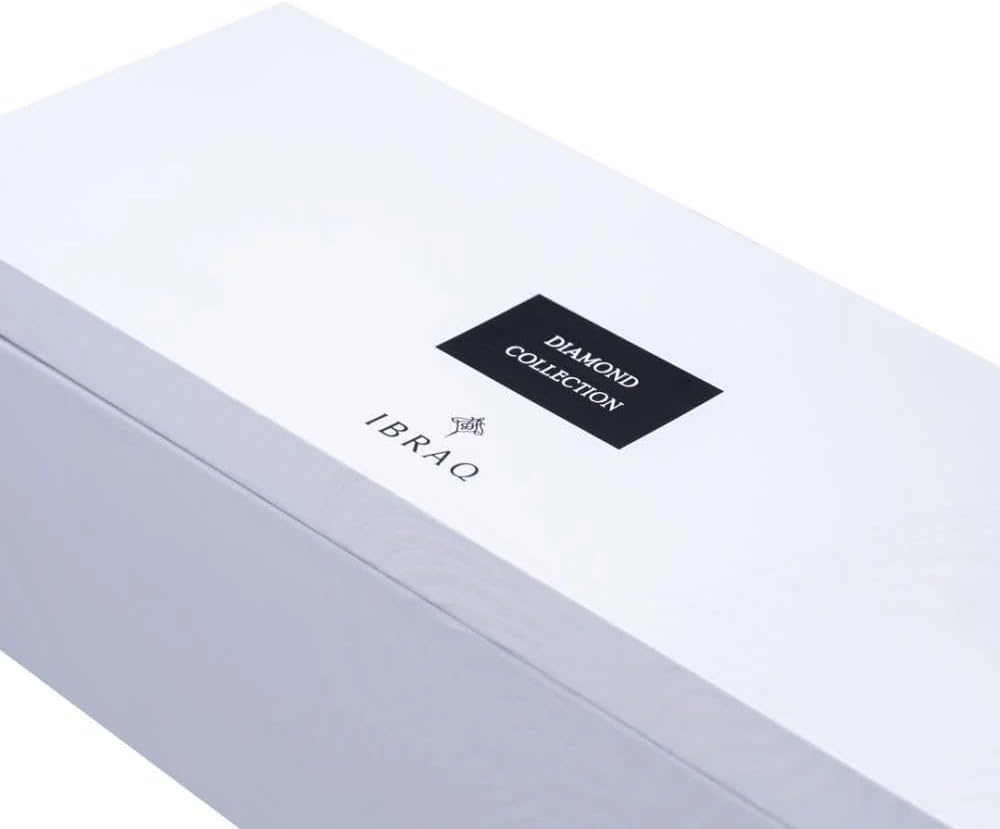 Discovery Diamond White Fragrance Collection Set, 10 Perfumes, 10ml Each, Velvet Lined Gift Box