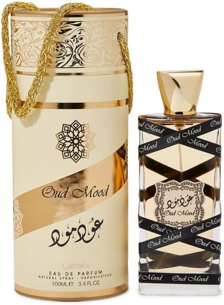 Oud Mood by Lattafa for Women - 3.4 oz EDP Spray 100.55 ml (Pack of 1)