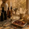 The quiet luxury of rose with candle rituals