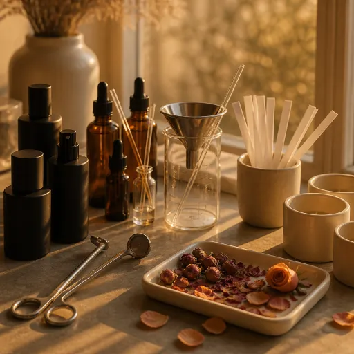The quiet luxury of rose with candle rituals