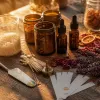 Amber glass candle artistry for fragrance lovers